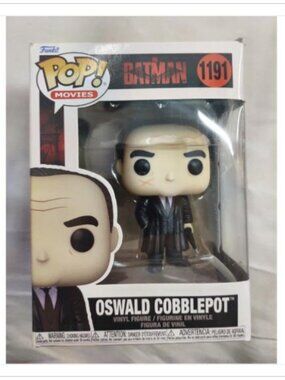 Oswald Cobblepot 1191 Funko Pop Movies The Batman Penguin Vinyl Figure W/ Box